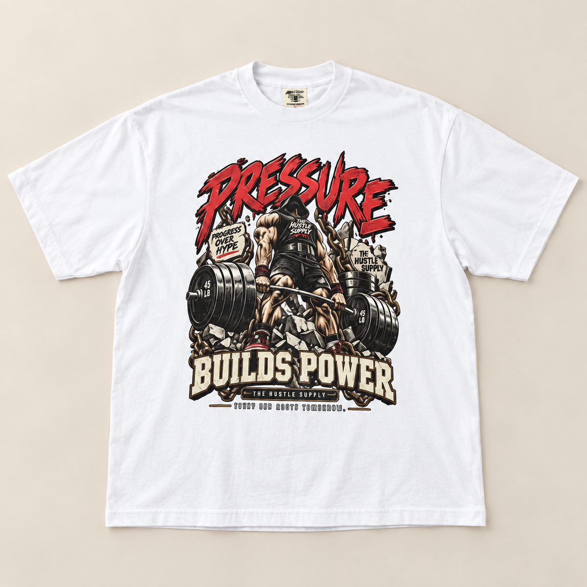 Pressure Builds Power Tee