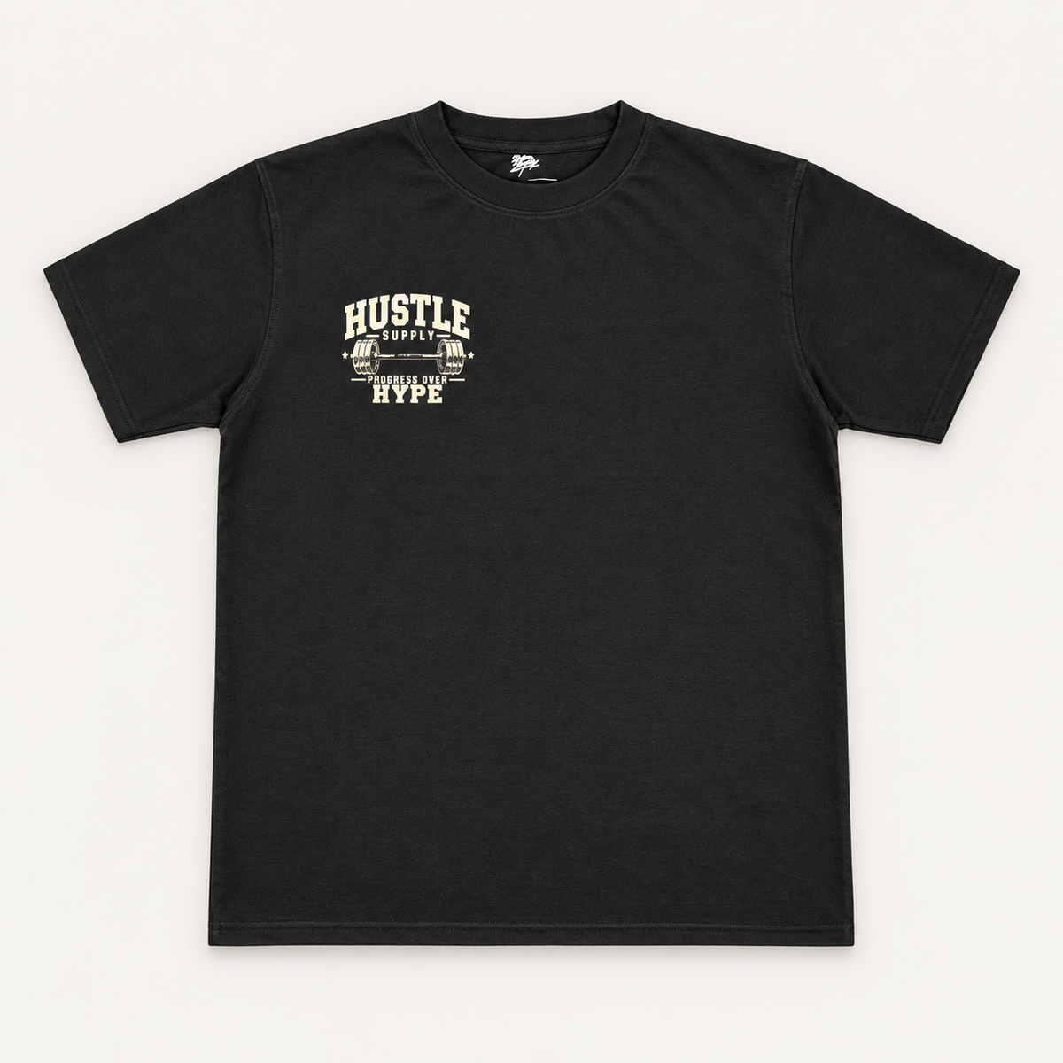 Hustle Supply “Progress Over Hype” Tee — Preorder